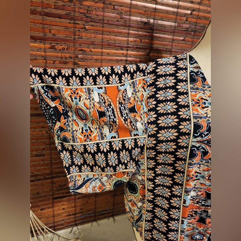 SHEIN Multicolor Paisley Kimono - Picture 5 of 5
